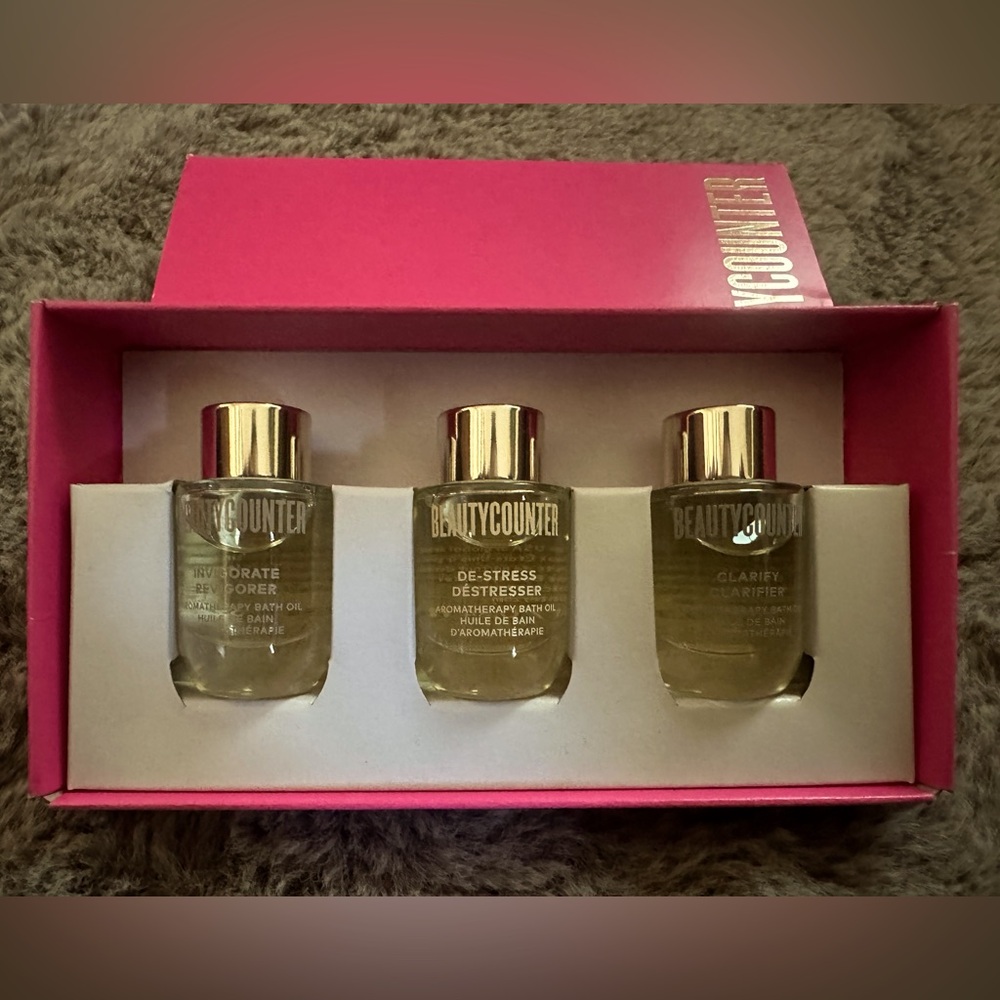 BeautyCounter Good Scents Bath Oil Trio